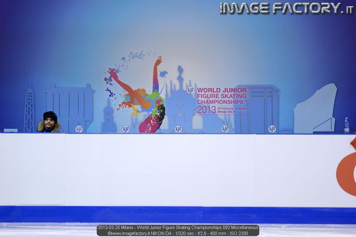 2013-02-25 Milano - World Junior Figure Skating Championships 092 Miscellaneous